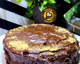 A picture of step 3 of No Machine Easy Chocolate Cake With Chocolate Frosting.