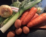 Foto del paso 1 de la receta: Tortilla de zanahoria / espinaca