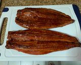 A picture of step 4 of Hitsumabushi (Grilled Eel on Rice).