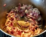 A picture of step 2 of Summer Vegetable and Cider Stew.