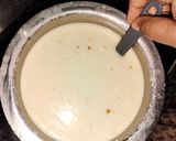 A picture of step 1 of Kadhi pakoda.