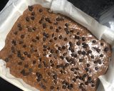 Hình bước làm 3 của món Bánh Brownie yến mạch đỗ đen đậu đỏ