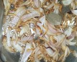 A picture of step 2 of Sabit masoor ki daal.