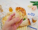 氣炸鍋「甜筒披薩」可愛拿在手♡的食譜步驟9照片