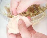 Foto del paso 5 de la receta: Gyozas rellenas con carne de cerdo