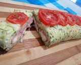 Foto del paso 3 de la receta: Brazo gitano de calabacín relleno🥒🧀