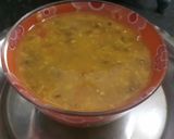 हरी मूंग दाल (hari moong dal recipe in Hindi) रेसिपी चरण 3 फोटो