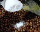 A picture of step 2 of Black Chickpea Chaat.