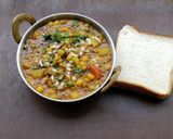 A picture of step 1 of Calcutta Style Ghugni.