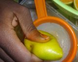 A picture of step 2 of Orange juice.