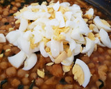Foto del paso 4 de la receta: Potaje de Cuaresma, con garbanzos, espinacas y bacalao