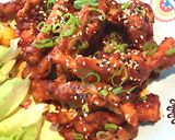 รูปขั้นตอนการทำที่ 3 ของ ตีนไก่ผัดซอสเผ็ดเกาหลี คีโต (ทักบัล)