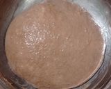 Foto langkah ke 4 dari resep Double Chocolate Sourdough Bread (78%).