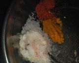A picture of step 2 of Gujrati dhokla.
