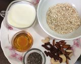 A picture of step 1 of Healthy Oats Bowl.