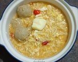 Foto langkah ke 3 dari resep 1289. Santan Keju Soto Mie.