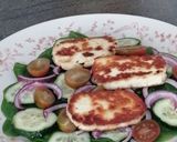 Foto del paso 6 de la receta: Ensalada de Halloumi y espinacas