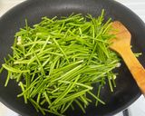 XO醬炒水蓮的食譜步驟4照片