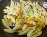 A picture of step 3 of Aloo pyaaz ki tasty sabji aur ajwain ke parathe.