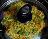 A picture of step 4 of Maggi Potato Omlette.