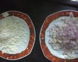 A picture of step 1 of Paneer Masala Bhurji.