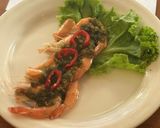 Foto langkah ke 6 dari resep Udang Saos Seledri (Shrimp with Celery Sauce).