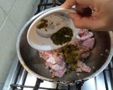 A picture of step 2 of Beef Masala.