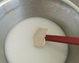 A picture of step 2 of Sour dough bread.