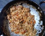 A picture of step 8 of Soya vegetable semi fried rice.