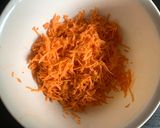 A picture of step 1 of Grated Sweet Potato Pancakes.