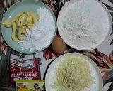 Foto langkah ke 1 dari resep Palm Cheese Cookies.