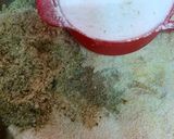 A picture of step 1 of Sweet semolina biscuits 😊(meethi rawa puri).