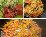 Foto del paso 2 de la receta: Tortitas de verdura con jamón