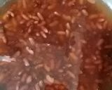 A picture of step 1 of Masaledar Laal Lobia.