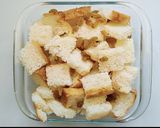 A picture of step 2 of Chocolate Bread Pudding.