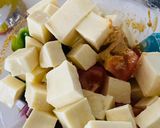 A picture of step 4 of Paneer tikka masala.