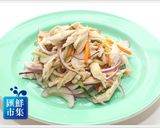 【夏天涼料理】雞肉洋蔥和風沙拉的食譜步驟4照片