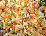 Foto del paso 1 de la receta: Pisto con huevo frito