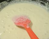 A picture of step 2 of Malai Ghevar.
