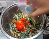 A picture of step 5 of Broken wheat upma.
