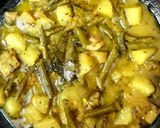 সজনে ডাঁটার তিতোর ঝোল(sojne dantar titor jhol recipe in bengali) রেসিপি ধাপ - 4 ছবি