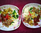 รูปขั้นตอนการทำที่ 10 ของ ข้าวผัดแหนมครบรส