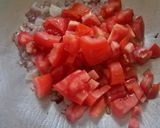 A picture of step 4 of Tomato Scrambled Eggs #Ramadhancontest.