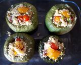 Foto del passaggio 7 della ricetta Zucchine ripiene di Cous cous alle verdure