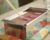 A picture of step 11 of Cherry Blossoms and Matcha ''MIZU-YOKAN'' (White Bean Jelly).