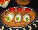पोटैटो बोट इन काजू करी रेसिपी चरण 11 फोटो