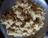 A picture of step 1 of Chocolate Till laddu.