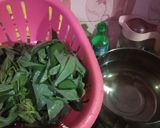 Foto langkah ke 1 dari resep Sayur Daun Singkong.