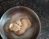 A picture of step 2 of Rajasthani roti.