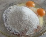 Foto del paso 1 de la receta: Galletitas de coco c/ dulce de leche